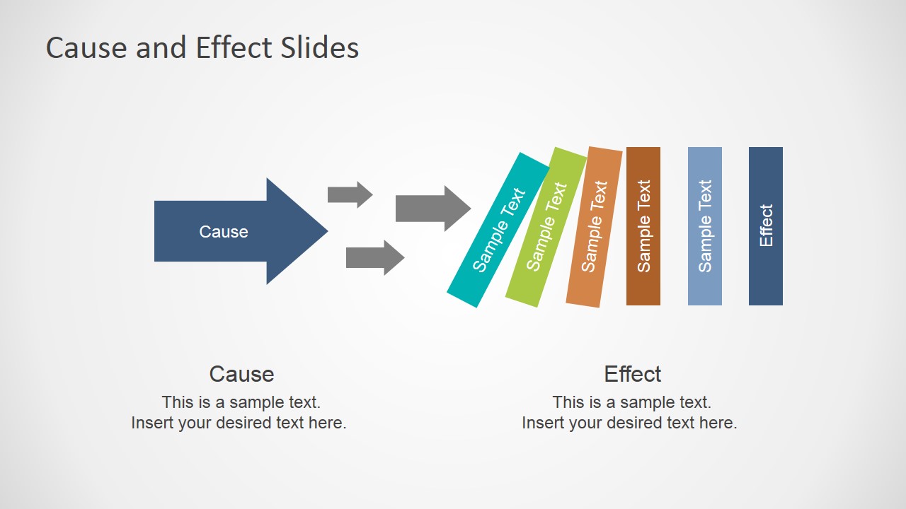 Cause And Effect Powerpoint Template Slidemodel 9058