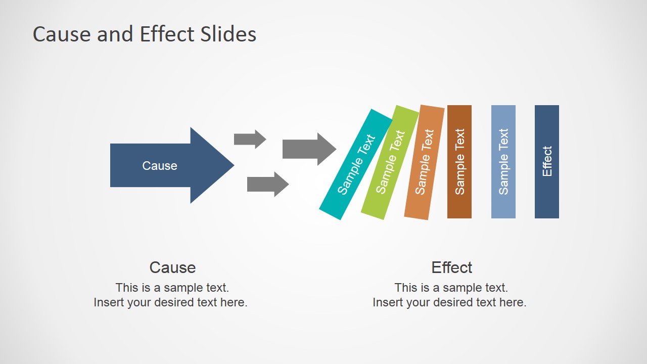 Cause & Effect PowerPoint Template SlideModel