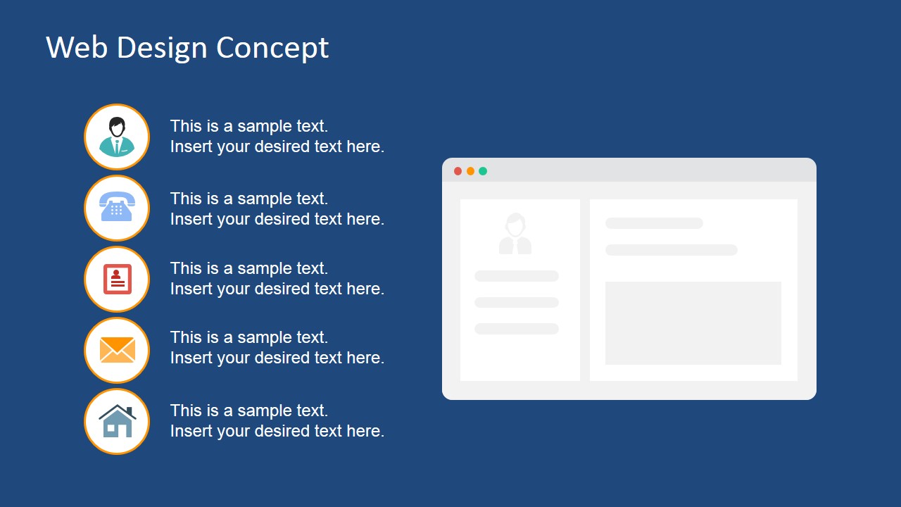 Web Design Concept PowerPoint Slide - SlideModel