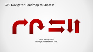 PowerPoint GPS Navigation Signs Icons