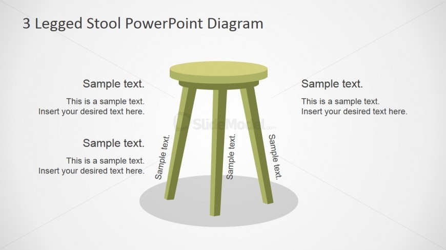 Three Legged Stool Shapes for PowerPoint - SlideModel