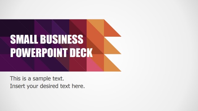 Small Business PowerPoint Deck