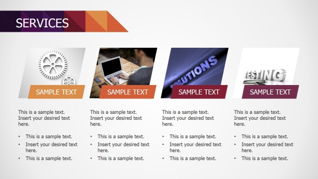 Four Services Description Small Business Deck