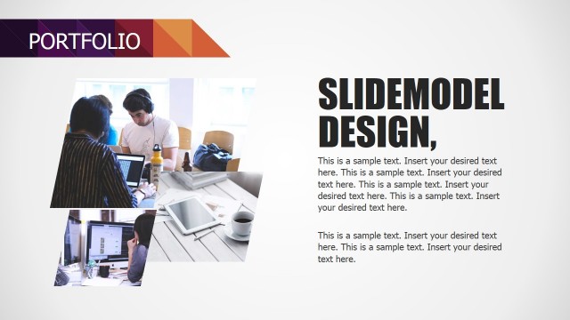 Portfolio Section Small Business Deck