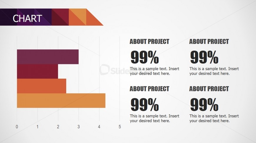 PowerPoint Bar Chart Data Driven Design for Deck