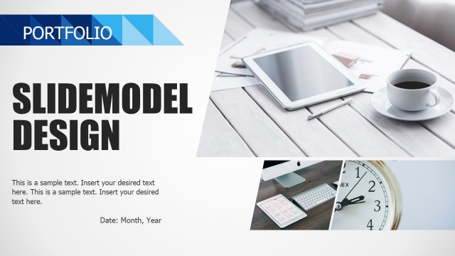 Horizontal Photos Design for Portfolio Section