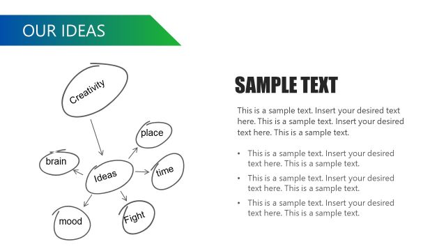 Creative Our Ideas Slide