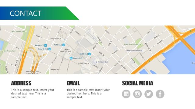 Contact Slide for PowerPoint