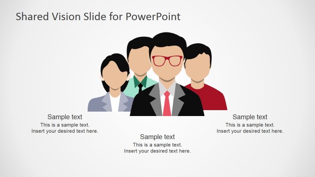 Shared Vision Scenario PowerPoint Shapes