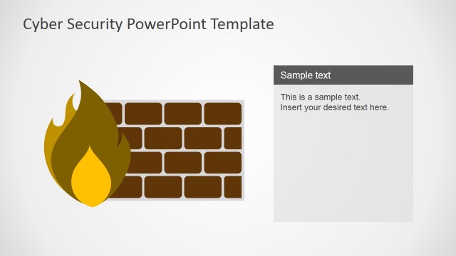 Computer Firewall Shapes for PowerPoint