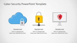 PowerPoint Shapes Featuring Computer Networks