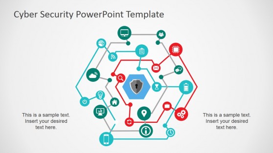 Computer Network Diagram for PowerPoint