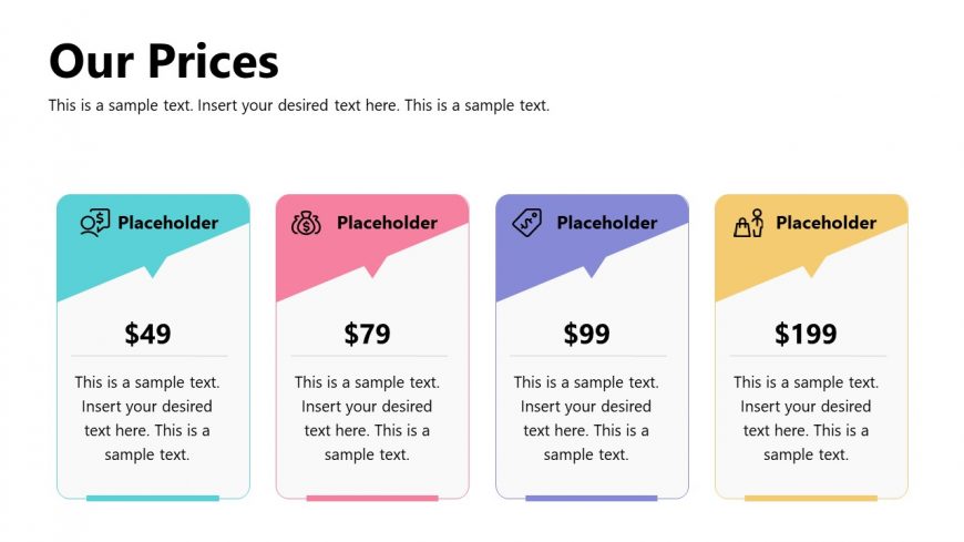 Slide of Vet Clinic Prices PowerPoint