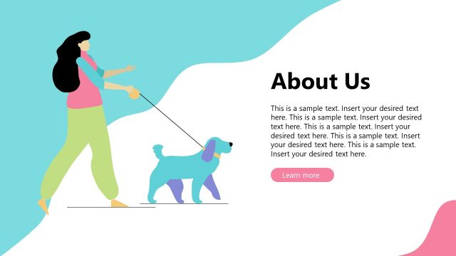 Vet Clinic About Us PowerPoint Template