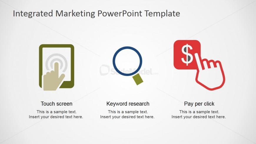 PowerPoint Shapes for Tablet - Search and PPC