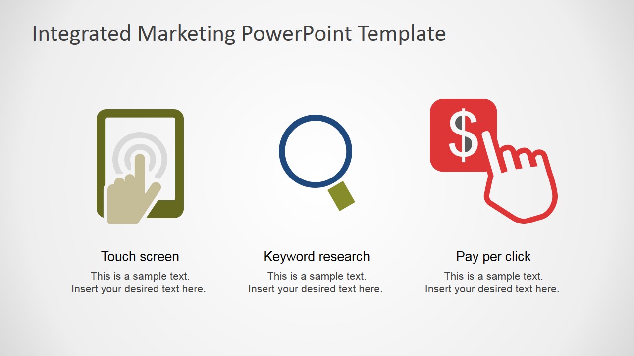 PowerPoint Shapes for Tablet - Search and PPC