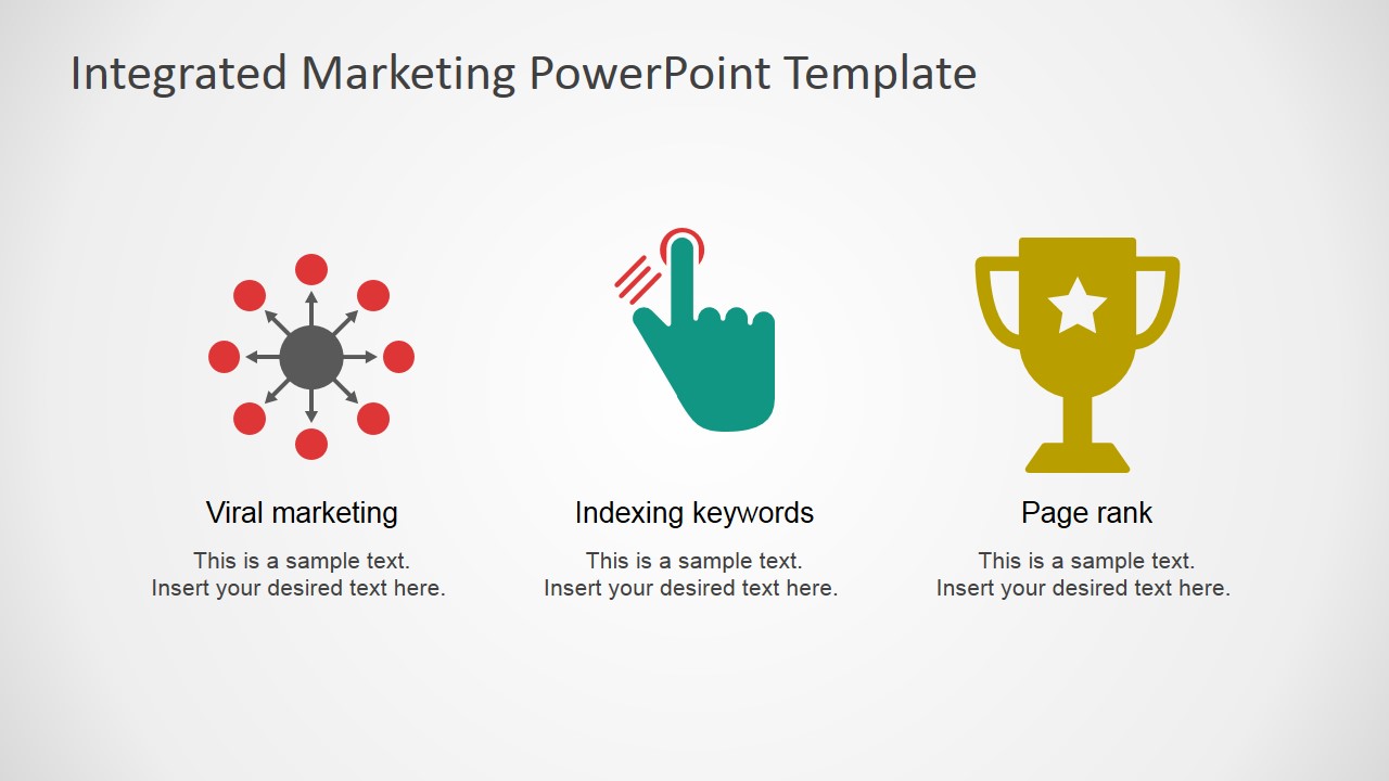 PowerPoint Clipart Featuring Viral, Indexing and Pagerank