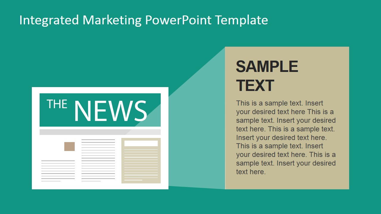 Integrated Marketing Communications Powerpoint Template Slidemodel Advertising Presentation Templates