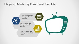 PowerPoint Shapes of Television as Marketing Channel