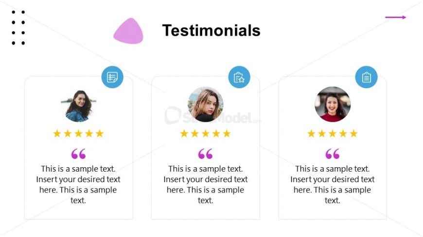 Pitch Deck Presentation PowerPoint for Client Testimonials