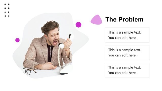 Sales Pitch PowerPoint Problem Definition Slide