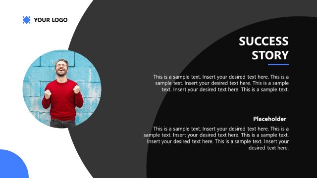 Success Story Startup Pitch Deck Template