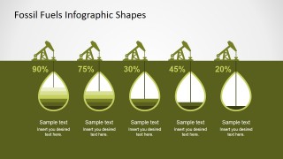 PowerPoint Editable Chart for Oil Extraction