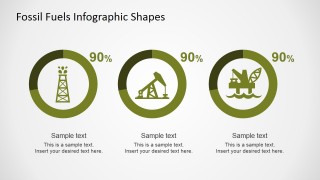 PowerPoint Infographics Donut Charts