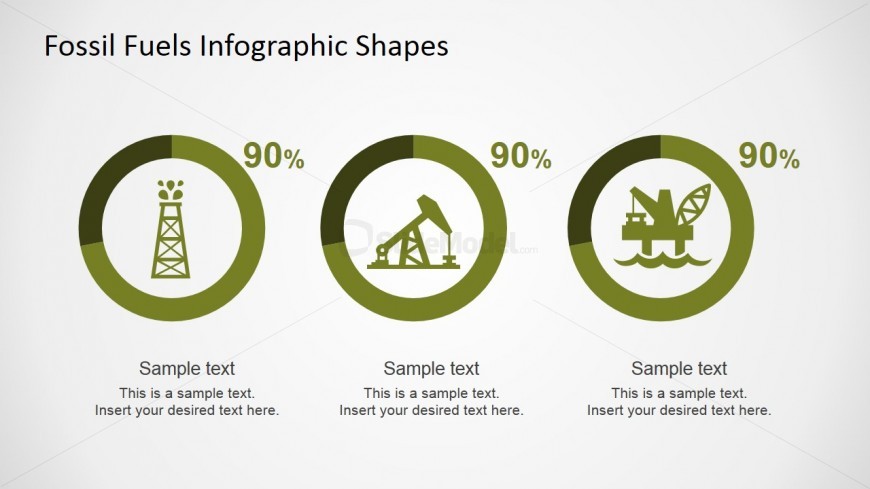 PowerPoint Infographics Donut Charts