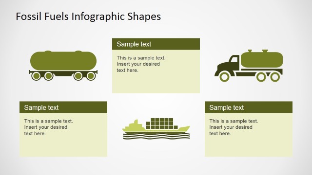 Oil and Gas Logistics Infographics for PowerPoint