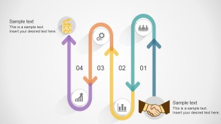 PowerPoint Diagram of Business Deal Process