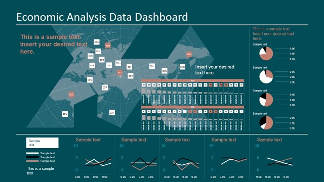 Economic Analysis Data Dashboard for PowerPoint