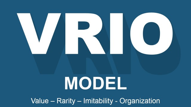 VRIO Capital Letters Banner Slide