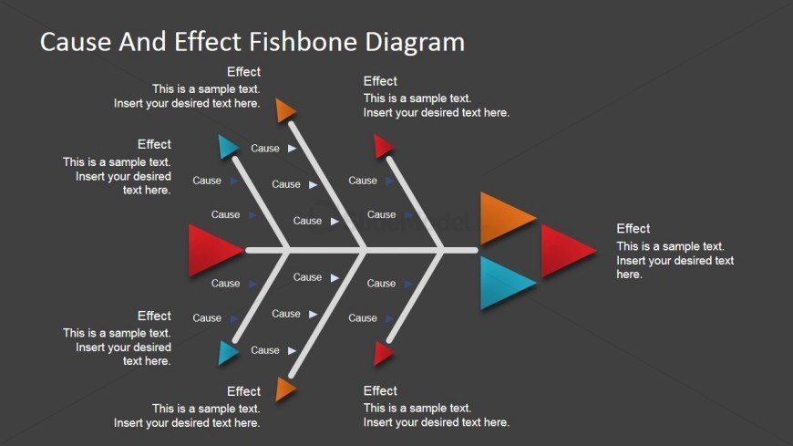 PowerPoint Cause and Effect Diagram