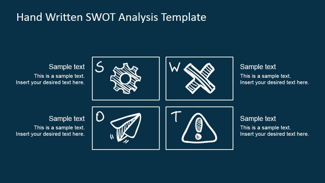 SWOT Matrix Cools Icons for PowerPoint