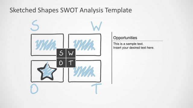 Strengths Weaknesses Opportunities and Threats Sketches