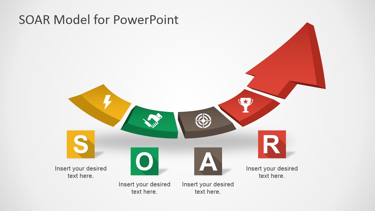 powerpoint flowchart in SlideModel  Model PowerPoint Template SOAR