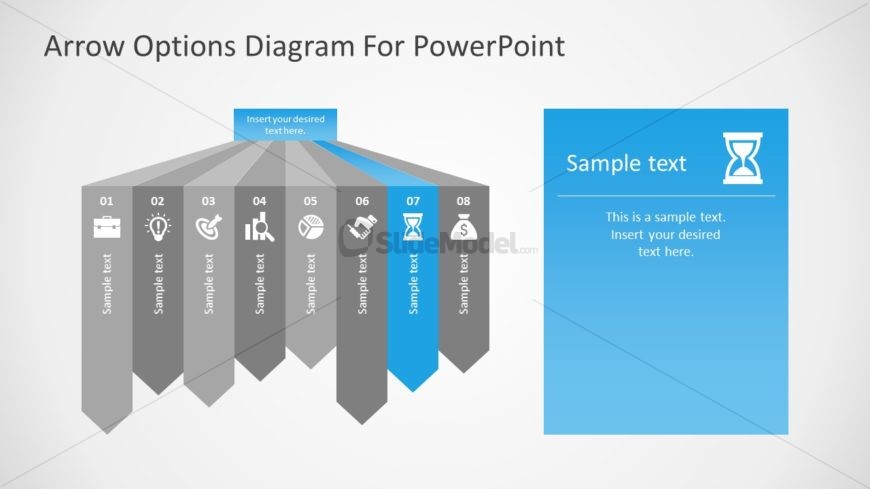 Slide of Infographic Umbrella Diagram