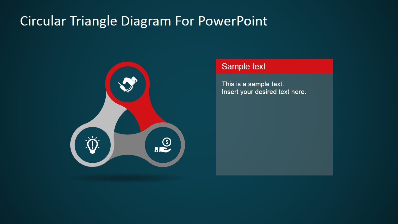 Triangle Diagram PowerPoint Template