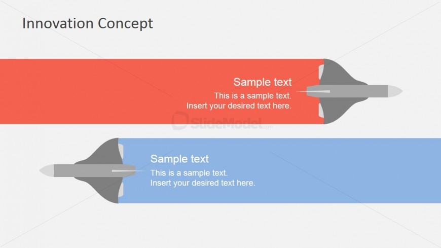 PowerPoint Jet Shapes List Design