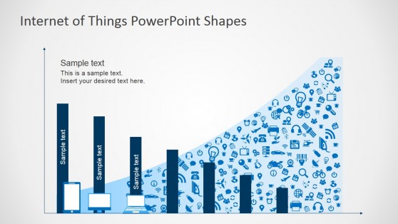 The Internet of Things Statistics Charts for PowerPoint