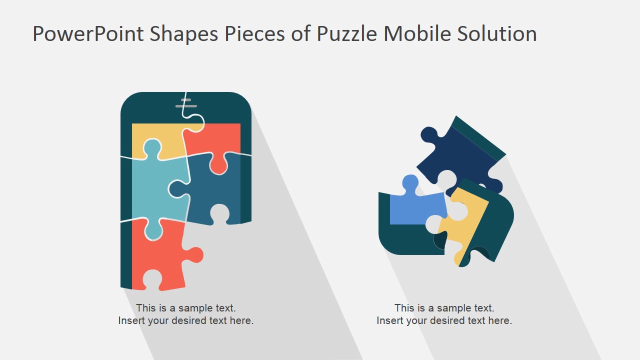 Puzzle Jigsaw Pieces Mobile Phone
