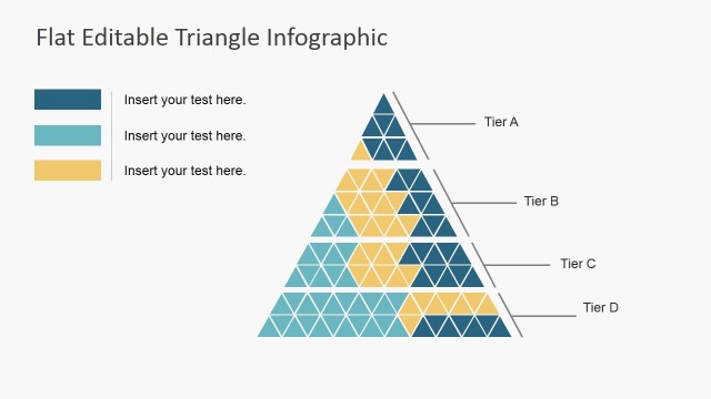 PowerPoint Template Triangle Shapes Infographic