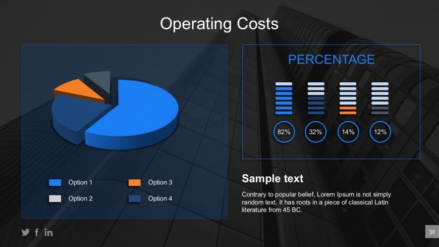 Creative PowerPoint Pie Chart For Business Presentation