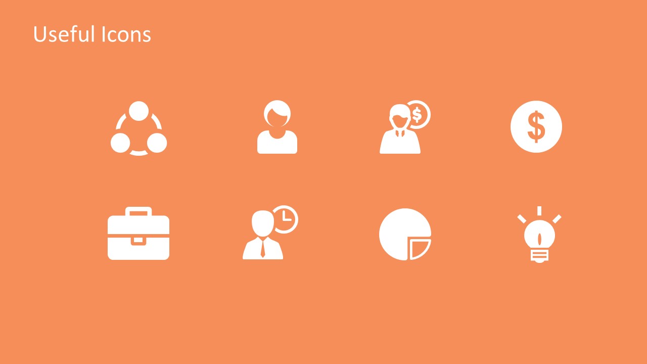Buisness Ideas Editable PowerPoint Icons