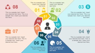 PowerPoint Process Diagrams In Paper Fold Effects