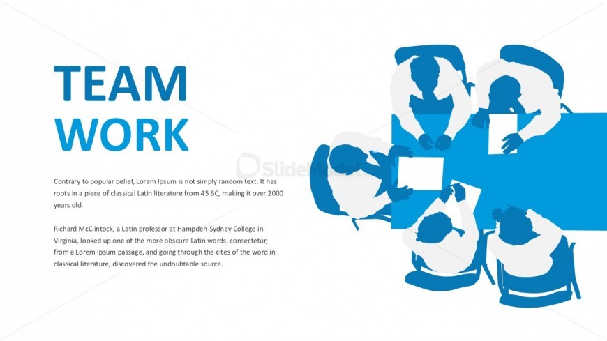 Teamwork Slide Design For PowerPoint