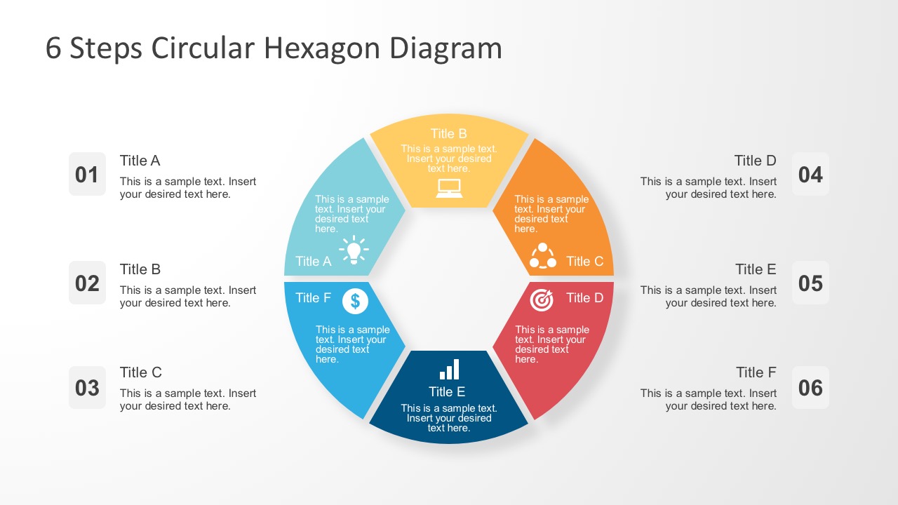 Hexagon Pie Chart