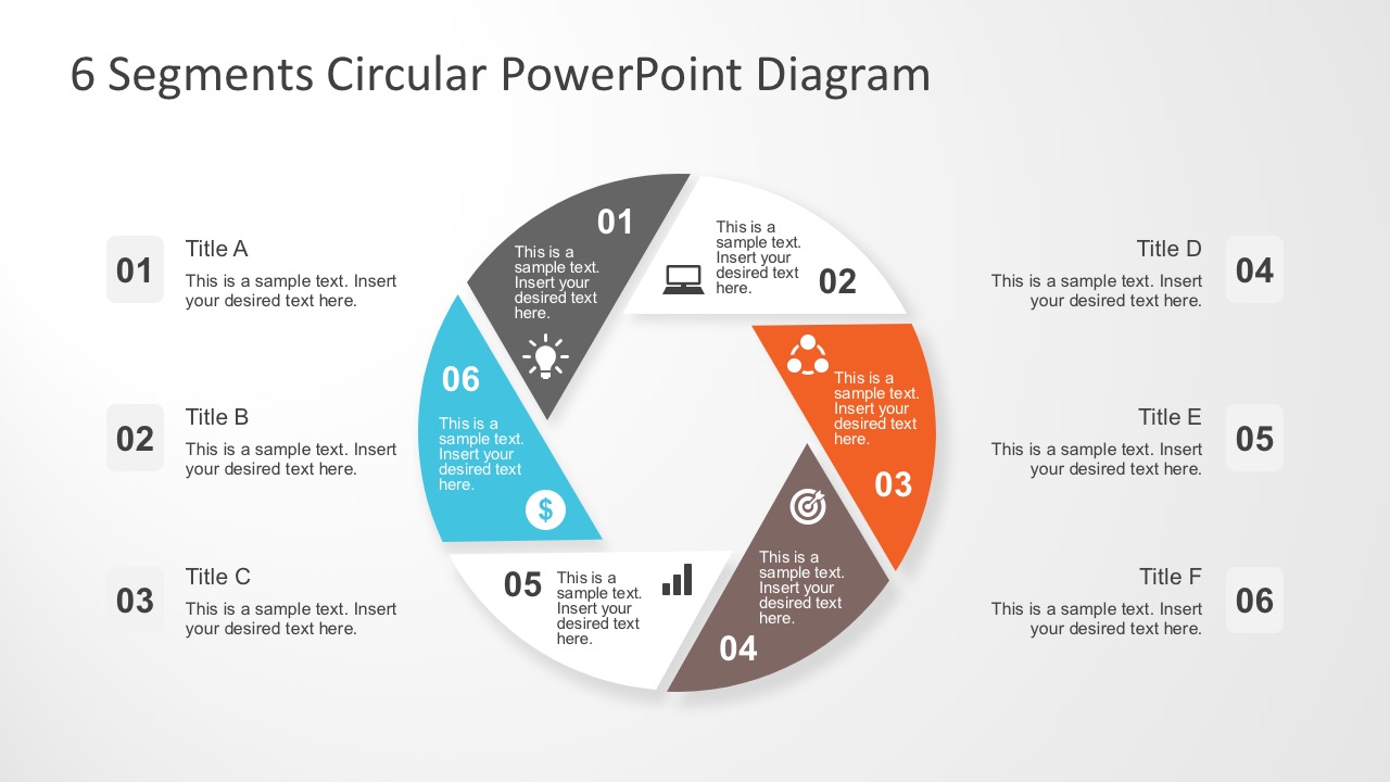 Powerpoint Circle Chart Template