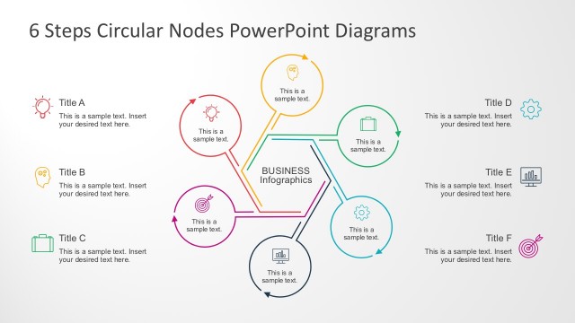 Circular Hierarchy Diagram PowerPoint Presentations